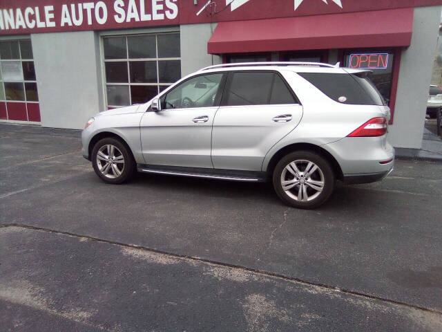 2014 Mercedes-Benz M-Class for sale at Pinnacle Auto Sales in New Bedford, MA