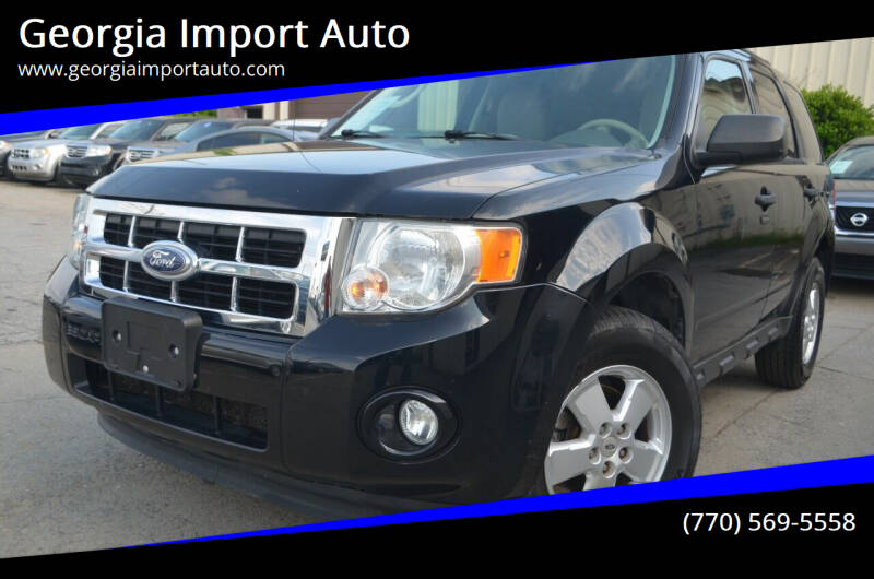 2012 Ford Escape for sale at Georgia Import Auto in Alpharetta GA