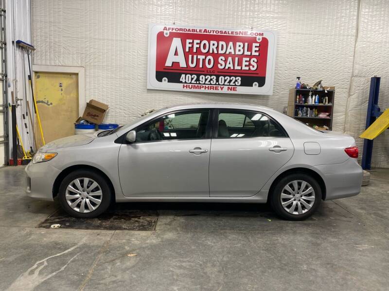 2013 Toyota Corolla for sale at Affordable Auto Sales in Humphrey NE