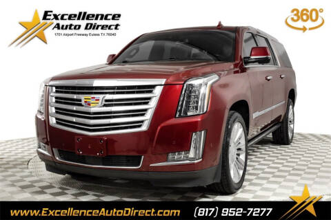 2018 Cadillac Escalade ESV for sale at Excellence Auto Direct in Euless TX