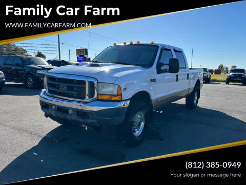 2001 Ford F-250 Super Duty for sale at Family Car Farm in Princeton IN