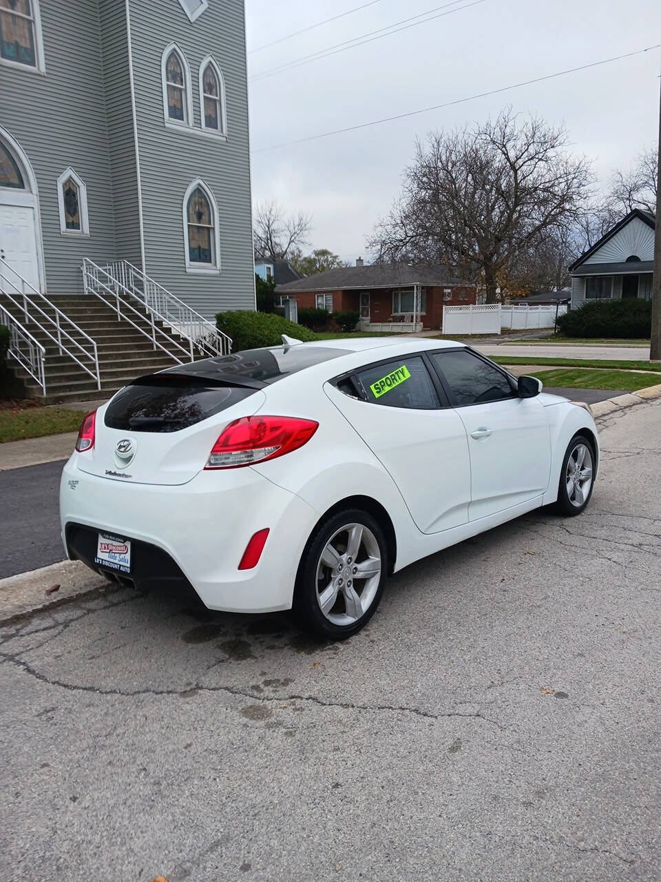 2012 Hyundai VELOSTER for sale at LB's Discount Auto Sales in Steger, IL