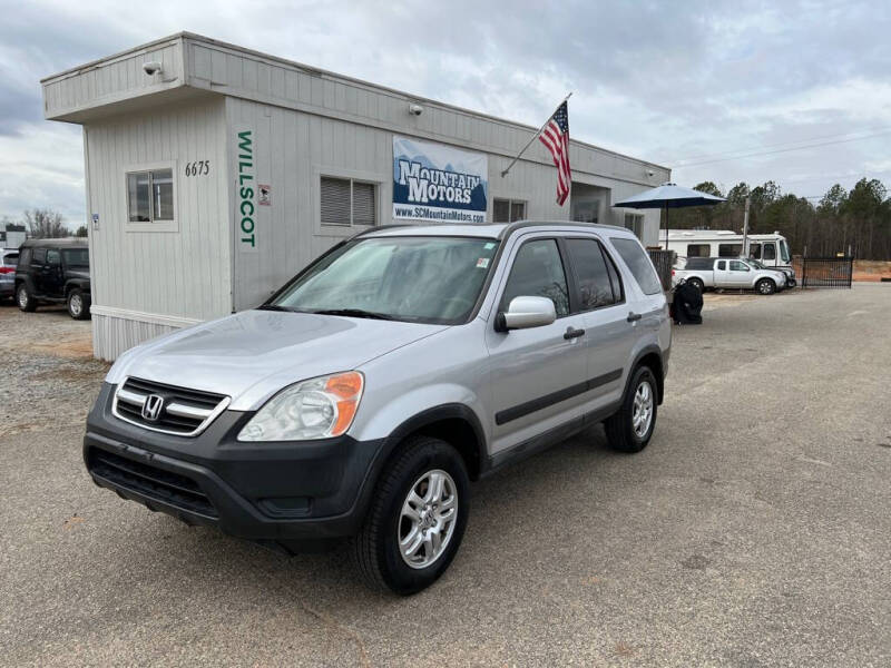 2002 Honda CR-V for sale at Mountain Motors LLC in Spartanburg SC