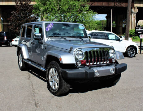 2016 Jeep Wrangler Unlimited for sale at Cutuly Auto Sales in Pittsburgh PA