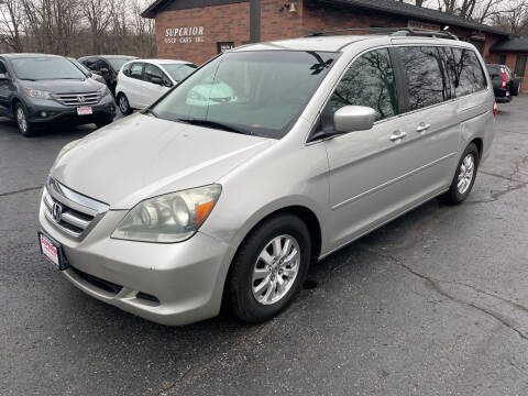 2005 Honda Odyssey for sale at Superior Used Cars Inc in Cuyahoga Falls OH