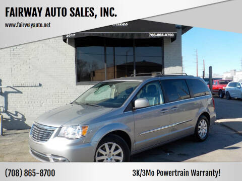 2014 Chrysler Town and Country for sale at FAIRWAY AUTO SALES, INC. in Melrose Park IL