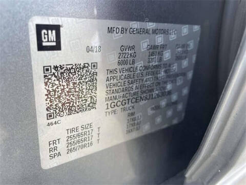 2018 Chevrolet Colorado