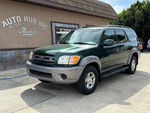 2001 Toyota Sequoia for sale at Auto Hub, Inc. in Anaheim CA