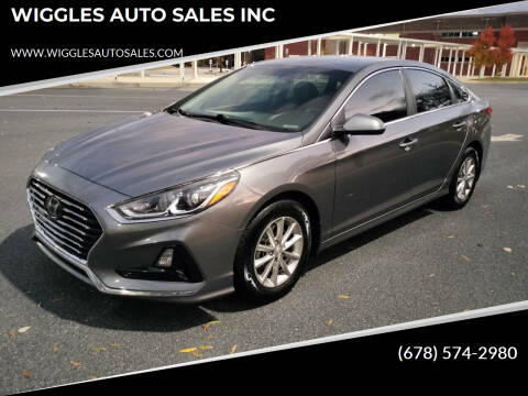 2019 Hyundai Sonata for sale at WIGGLES AUTO SALES INC in Mableton GA