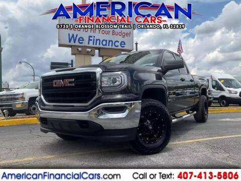 2018 GMC Sierra 1500 for sale at American Financial Cars in Orlando FL