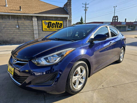 2014 Hyundai Elantra for sale at DELTA TIRE CUSTOM AUTO SALES in Quincy IL