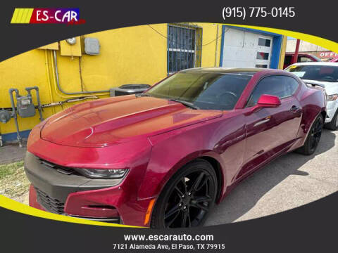2019 Chevrolet Camaro for sale at Escar Auto in El Paso TX