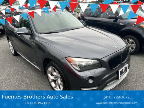 2015 BMW X1 for sale at Fuentes Brothers Auto Sales in Jessup MD