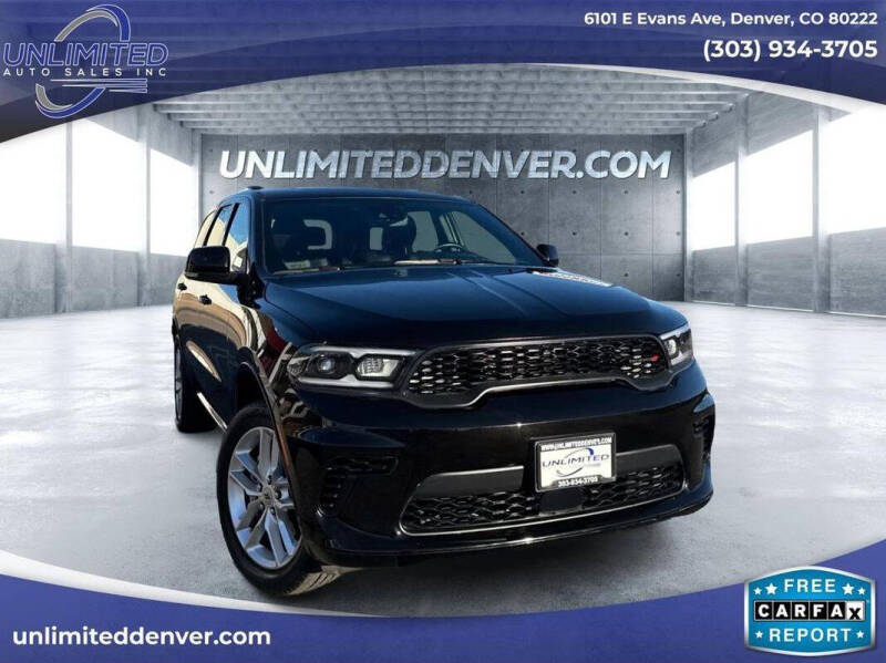 2024 Dodge Durango for sale at Unlimited Auto Sales in Denver CO