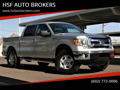 2013 Ford F-150 for sale at HSF AUTO BROKERS in Phoenix AZ