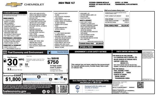 2024 Chevrolet Trax LT