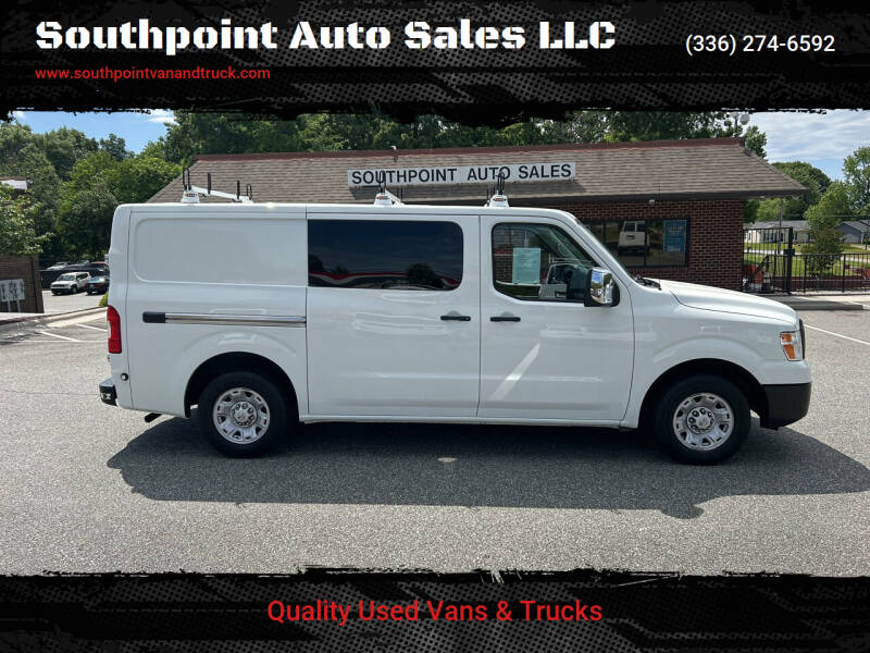 2019 Nissan NV for sale at Southpoint Auto Sales LLC in Greensboro NC