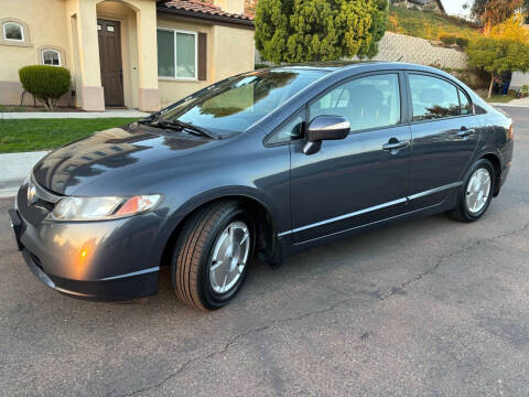 2008 Honda Civic for sale at CALIFORNIA AUTO GROUP in San Diego CA