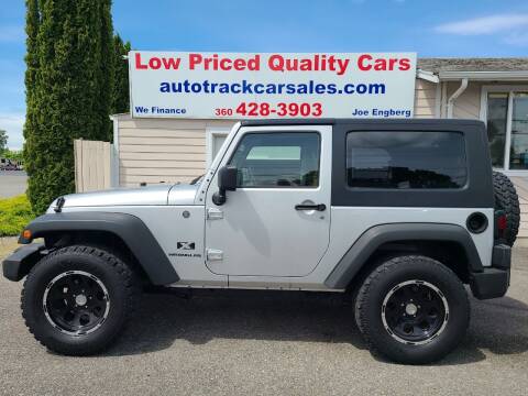 2008 Jeep Wrangler for sale at AUTOTRACK INC in Mount Vernon WA