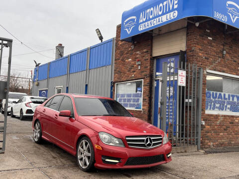 2014 Mercedes-Benz C-Class for sale at Automotive Financial in Detroit MI