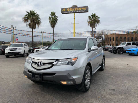 2008 Acura MDX for sale at A MOTORS SALES AND FINANCE in San Antonio TX