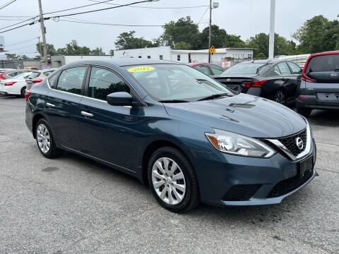 2017 Nissan Sentra for sale at MetroWest Auto Sales in Worcester MA