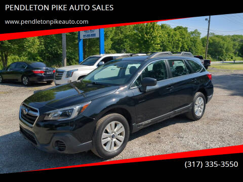 2018 Subaru Outback for sale at PENDLETON PIKE AUTO SALES in Ingalls IN