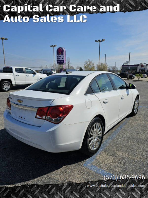 2015 Chevrolet Cruze for sale at Capital Car Care and Auto Sales LLC in Jefferson City MO