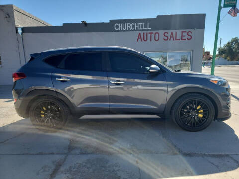 2018 Hyundai Tucson for sale at CHURCHILL AUTO SALES in Fallon NV