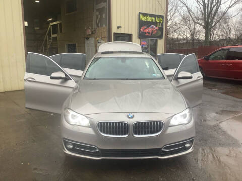 2015 BMW 5 Series for sale at WASHBURN AUTO, LLC. in Scranton PA