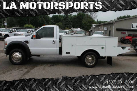 2009 Ford F-550 Super Duty for sale at L.A. MOTORSPORTS in Windom MN