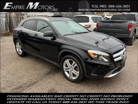 2015 Mercedes-Benz GLA for sale at Empire Motors LTD in Cleveland OH