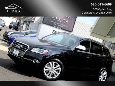 2014 Audi SQ5 for sale at Alpha Luxury Motors in Downers Grove IL