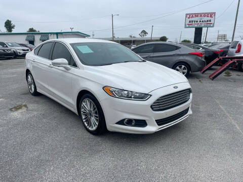 2016 Ford Fusion for sale at Jamrock Auto Sales of Panama City in Panama City FL
