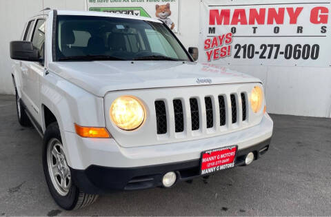 2017 Jeep Patriot for sale at Manny G Motors in San Antonio TX