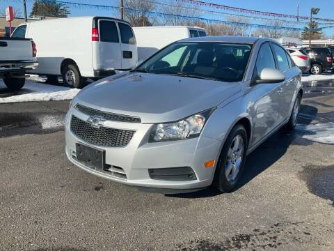 2013 Chevrolet Cruze for sale at Steves Auto Sales in Cambridge MN
