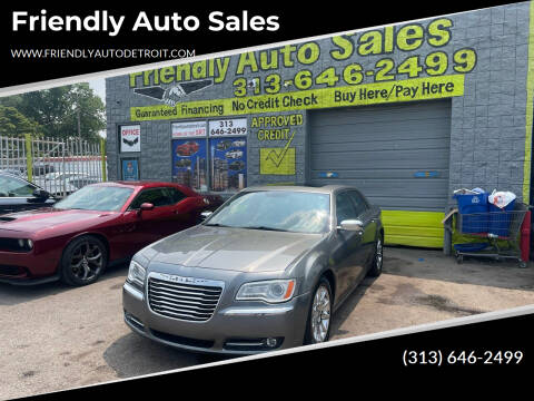2012 Chrysler 300 for sale at Friendly Auto Sales in Detroit MI