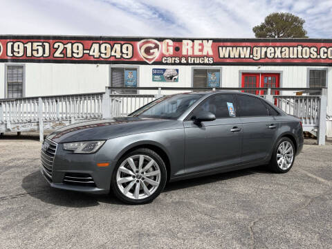 2017 Audi A4 for sale at G Rex Cars & Trucks in El Paso TX