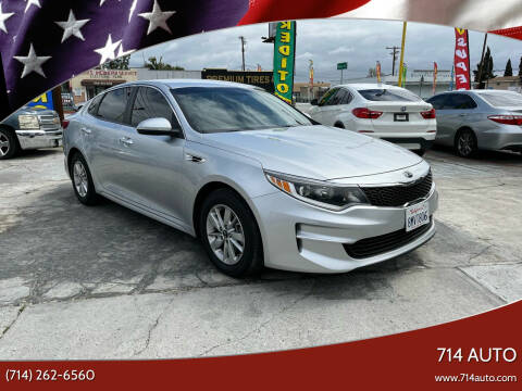 2016 Kia Optima for sale at 714 Autos in Whittier CA