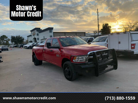 2016 RAM 3500 for sale at Shawn's Motor Credit in Houston TX