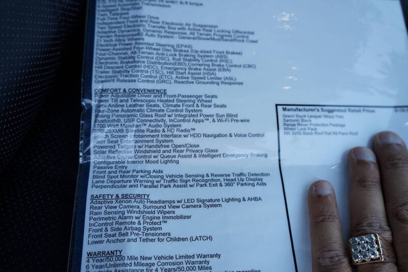 2016 Land Rover Range Rover Autobiography