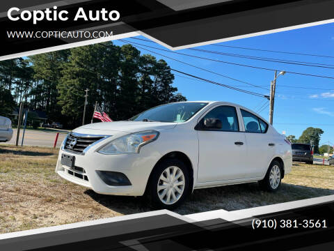 2015 Nissan Versa for sale at Coptic Auto in Wilson NC