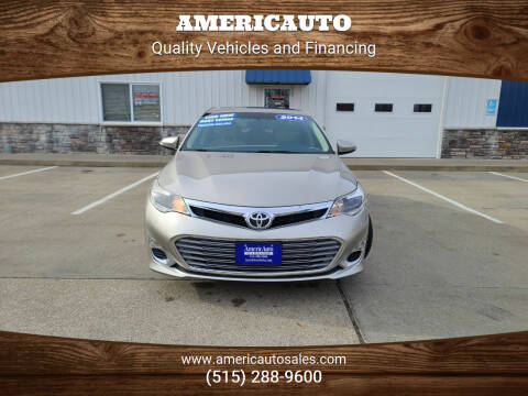 2014 Toyota Avalon for sale at AmericAuto in Des Moines IA