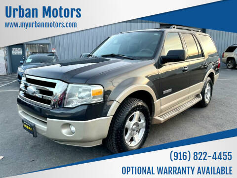 2007 Ford Expedition for sale at Urban Motors in Sacramento CA