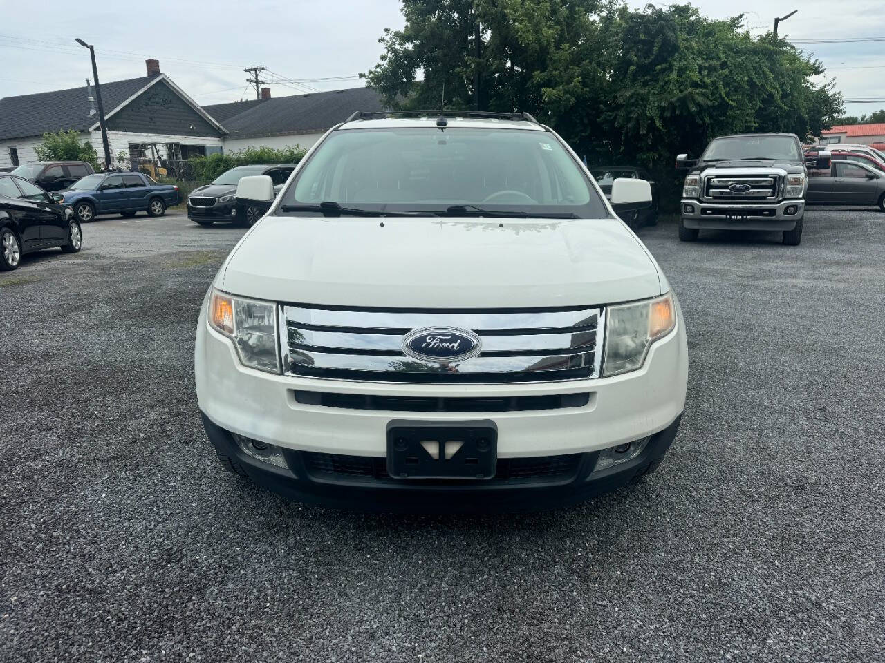 White 2010 Ford Edge SEL AWD SEL 4dr Crossover 2