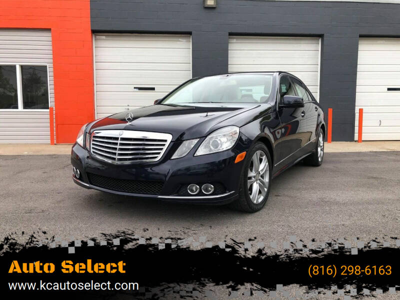 2011 Mercedes-Benz E-Class for sale at KC AUTO SELECT in Kansas City MO