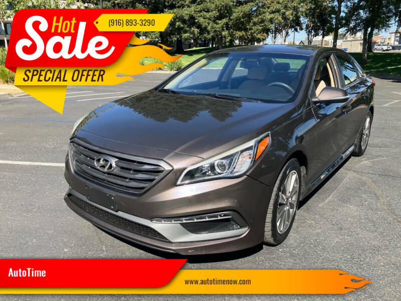 2017 Hyundai Sonata for sale at AutoTime in Sacramento CA