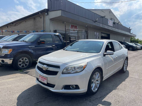 2013 Chevrolet Malibu for sale at Six Brothers Mega Lot in Youngstown OH