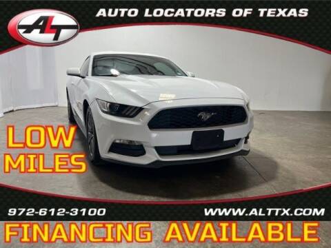 2016 Ford Mustang for sale at AUTO LOCATORS OF TEXAS in Plano TX