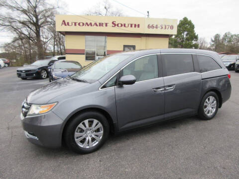 2014 Honda Odyssey for sale at Automart South in Alabaster AL